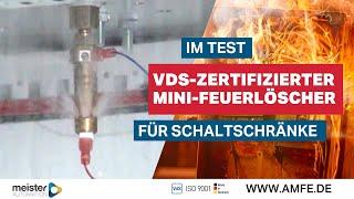 Der VdS-zertifizierte Mini-Feuerlöscher im Test