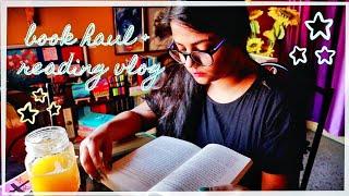 BOOK HAUL + READING VLOG 