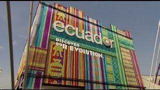 Visit to the Ecuador Pavilion