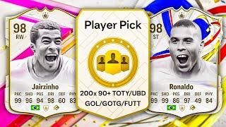 200x 90+ ICON PLAYER PICKS!  FC 24 Ultimate Team