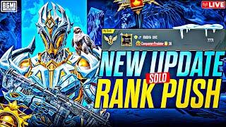 Day-8Top 5 Today  SOLO CONQUEROR LIVE RANK PUSH| New Season C7S20 Lenovo Legion Tab Test #bgmi