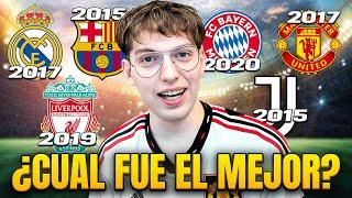 ¿CUAL ES EL MEJOR EQUIPO DE LA ULTIMA DECADA? (2014-2024) ft. Will (LOS FUTBOLITOS)