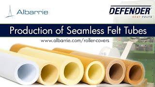 Production of Nonwoven Seamless Felt Tubes (Roller Covers)