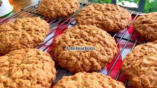 LAS MEJORES GALLETAS DE AVENA FACILES SIN BATIDORA️