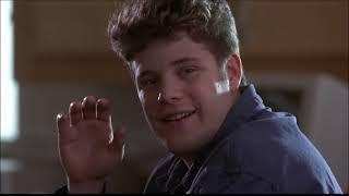 Sean Astin being awkward in "Encino Man" and subsequently noped at by Michael DeLuise