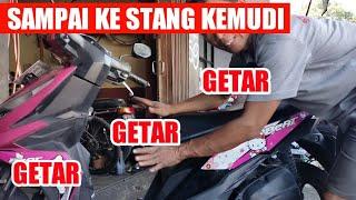 TRIK MENGATASI MOTOR MATIC BERGETAR SAMPAI KE STANG KEMUDI bersama AGM channel