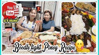 Boodle Fight Lunch / Mukbang #happy #asmr #japan