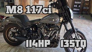 Harley M8 117ci Lowrider S Power Vision Dyno Tuning