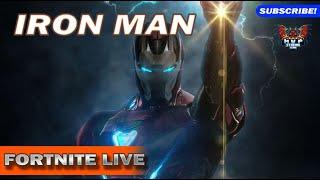 LIVE FORTNITE ZERO BUILD - Iron Man Gameplay - 5.4 #fortnite #fortnitegameplay #live #livestream