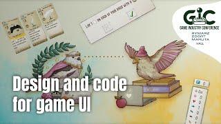 Cooperation over competition - design and code for game UI - Dominika Góral, Jessica Szarek