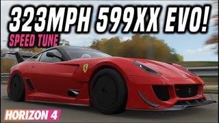 FH4 | FASTEST Car Top Speed Tune | 323MPH/520KPH!