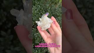 Discover the Magic of Angel Aura Lemurian Quartz Clusters | Owl's Nest Crystals #Crystals