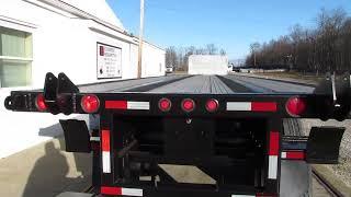 2014 Utility 48'X102in Aluminum Combo Flatbed Moffett Princeton Piggyback Forklift Trailer stk7303gg