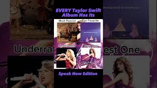 EVERY Taylor Swift ALBUM Has Its… SPEAK NOW EDITION #swifties #taylorswift