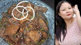 Pork Liver Fry#Wak Bika Fry@Mrong Patia's Recipe