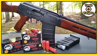 We Have SAIGA-12 At Home!....Panzer Arms AK Twelve Quick Range Review