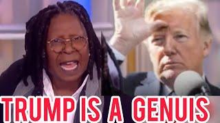 Whoopi Goldberg FUMES Over TRUMP DECLARING NOBODY Wants Her after she THREATENED To QUIT,leaves US