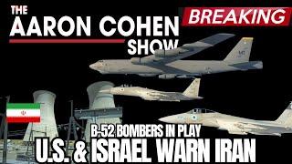 BREAKING: U.S. & Israel Warn Iran: B-52 Bombers & F-35 Fighters in Show of Force