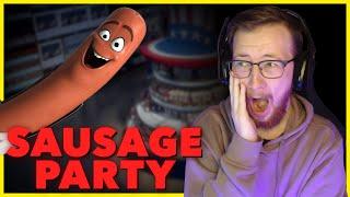 Sausage Party (2016) Movie Reaction! (is it TOO MUCH??) *First Time Watching*