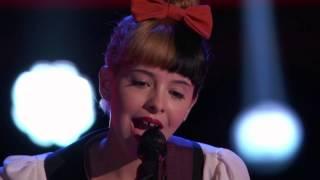 Melanie Martinez's Audition   Toxic    The Voice