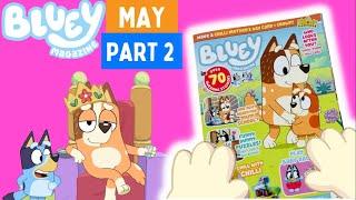  BLUEY Magazine - May 2022 Issue Part 2 ‼️  | Bluey Books & Crafts | Disney Jr | ABC Kids