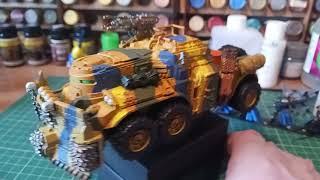 Warhammer40k  conversion  Goliath Truck,