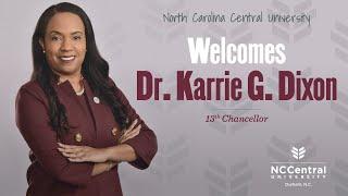 #NCCUCommunity | NCCU Chancellor-elect Dr. Karrie G. Dixon Speech