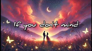 If you don't mind | Indie love song (Lyric Video)