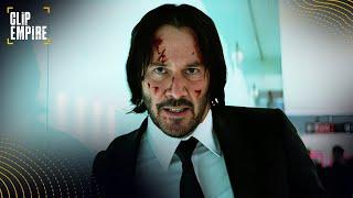 The Pencil Kill Scene | John Wick Chapter 2 (Keanu Reeves)