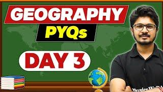 Geography PYQs For NDA | Day 3 | Previous Year Questions | NDA Geography