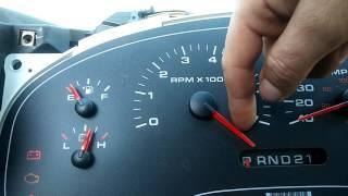 F-150 gauge cluster calibration