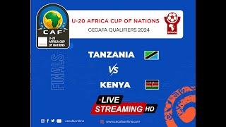 TANZANIA vs KENYA Finals | U-20 Africa Cup of Nations (AFCON) CECAFA  Qualifiers 2024