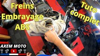 EP04 FJR1300 purge freins ABS et embrayage : tuto complet