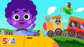 Vroom Vroom | Kids Vehicles Rock Song! | Super Simple Songs