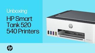 How to unbox & set up | HP Smart Tank 520 540 printers | HP Support