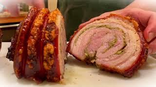 Authentic Smoked PORCHETTA