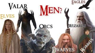 Every RACE in Lord of the Rings, explained