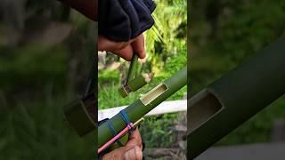 Bamboo creation with new idea green bamboo slingshot #bamboo #diy #bambooart #slingshot