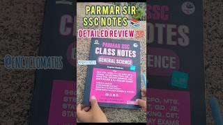 Parmar Sir General Science Book Detailed Review  || SSC BOOKS || SSC CGL || #parmarssc #ssc #ssccgl