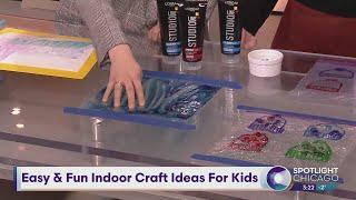Easy & Fun Indoor Craft Ideas For Kids