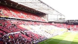 Soccer Aid 2014 -  Entering Old Trafford