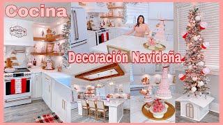 Decoración De Mi Cocina Para Navidad 2023 Decoración Rosa Navideña