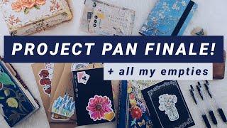 Stationery Project Pan Finale + All My Empties!