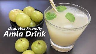 Diabetes Friendly Amla Drink | Indian Gooseberry Drink