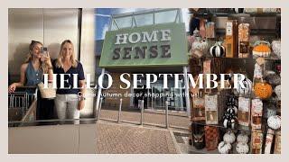 HELLO SEPTEMBER: Come Autumn decor shopping with us 