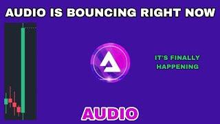 AUDIO COIN IS BOUNCING RIGHT NOW IN 2025 AUDIUS CRYPTO FINALLY HAPPENING⁉️ AUDIO CRYPTO TRADE ALERT