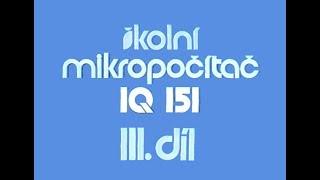 Školní mikropočítač IQ 151 - Díl 3 - Grafické výstupy