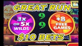 GREAT RUN: Celestial Sun Riches Slot Max Bet wins!