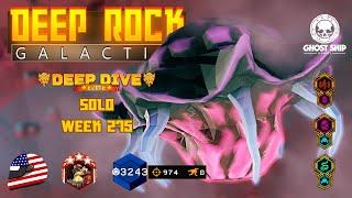 Deep Rock Galactic - Solo Engineer Elite Deep Dive [Week 275] (Frightened Force) Dense Biozone