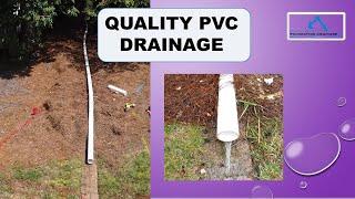 Professional PVC drainage system and solution